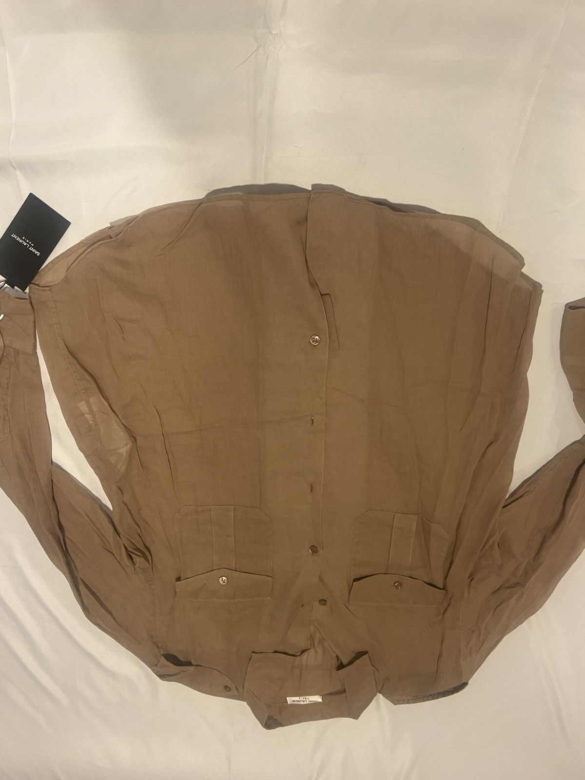 Saint Laurent Paris Saint Laurent lightweight shirt. 42/16.5. $1090 Size US XL / EU 56 / 4 - 2 Thumbnail