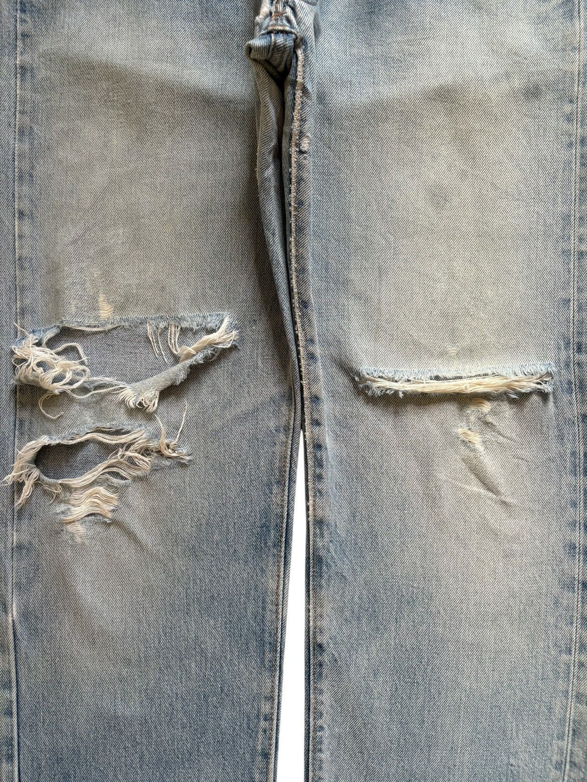 Levi's Vintage 70s Levis 501 Selvedge Loose Jeans Button 6 Size US 34 / EU 50 - 5 Thumbnail