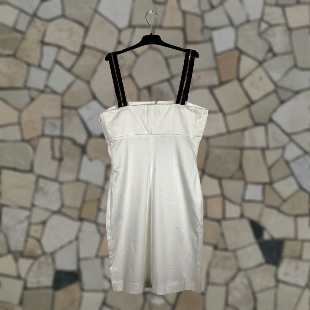 Versus Versus Versace Dress white Strappy Bodycon Women 44 US 8 Knee Length Womens Size M / US 6-8 / IT 42-44 - 1 Thumbnail