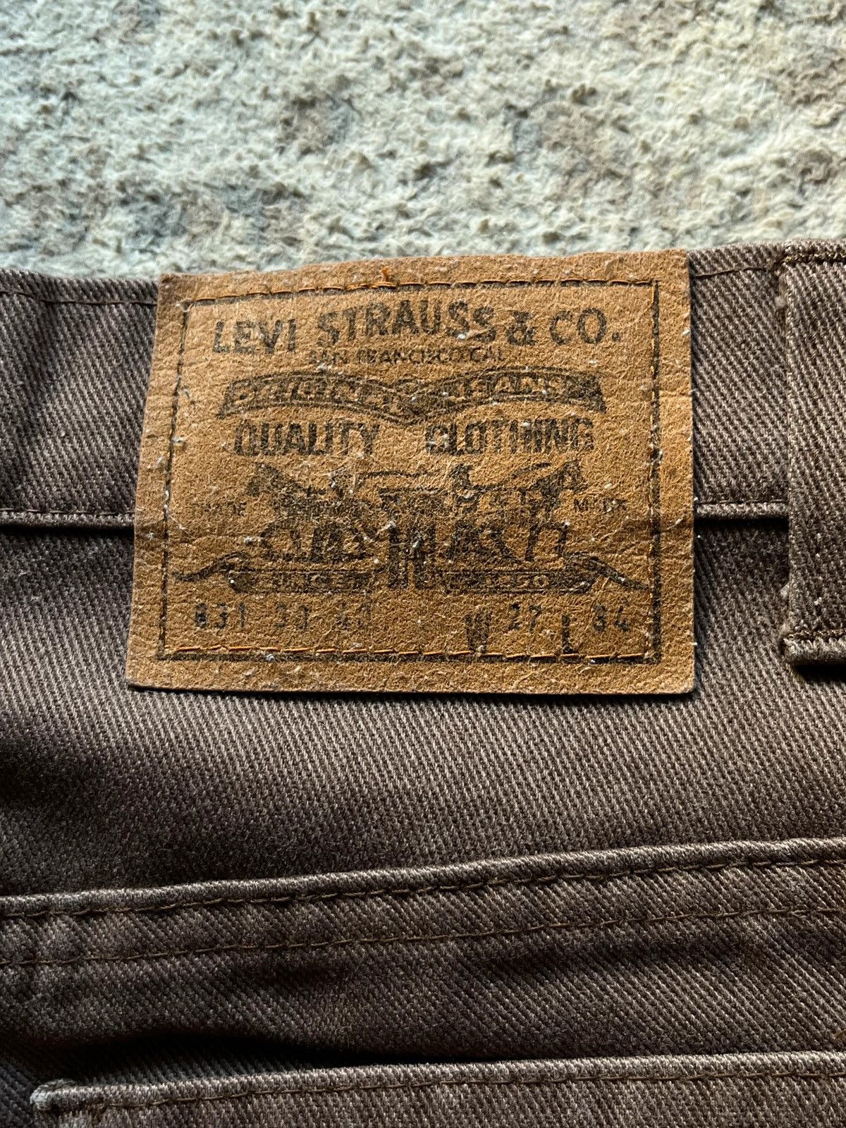 Levi's Levi’s 831 White Tab Sz W 27 L 34 Women Vintage 1990s Size 27" / US 4 / IT 40 - 15 Thumbnail