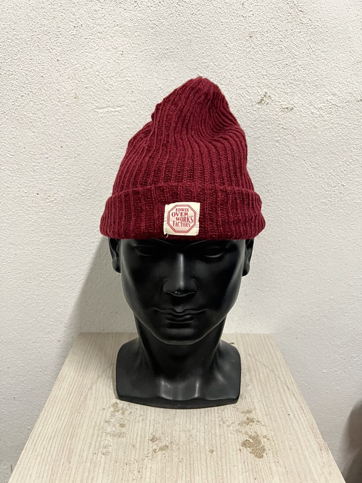 Edwin Edwin Small Logo Beanie Hat Size ONE SIZE - 2 Thumbnail