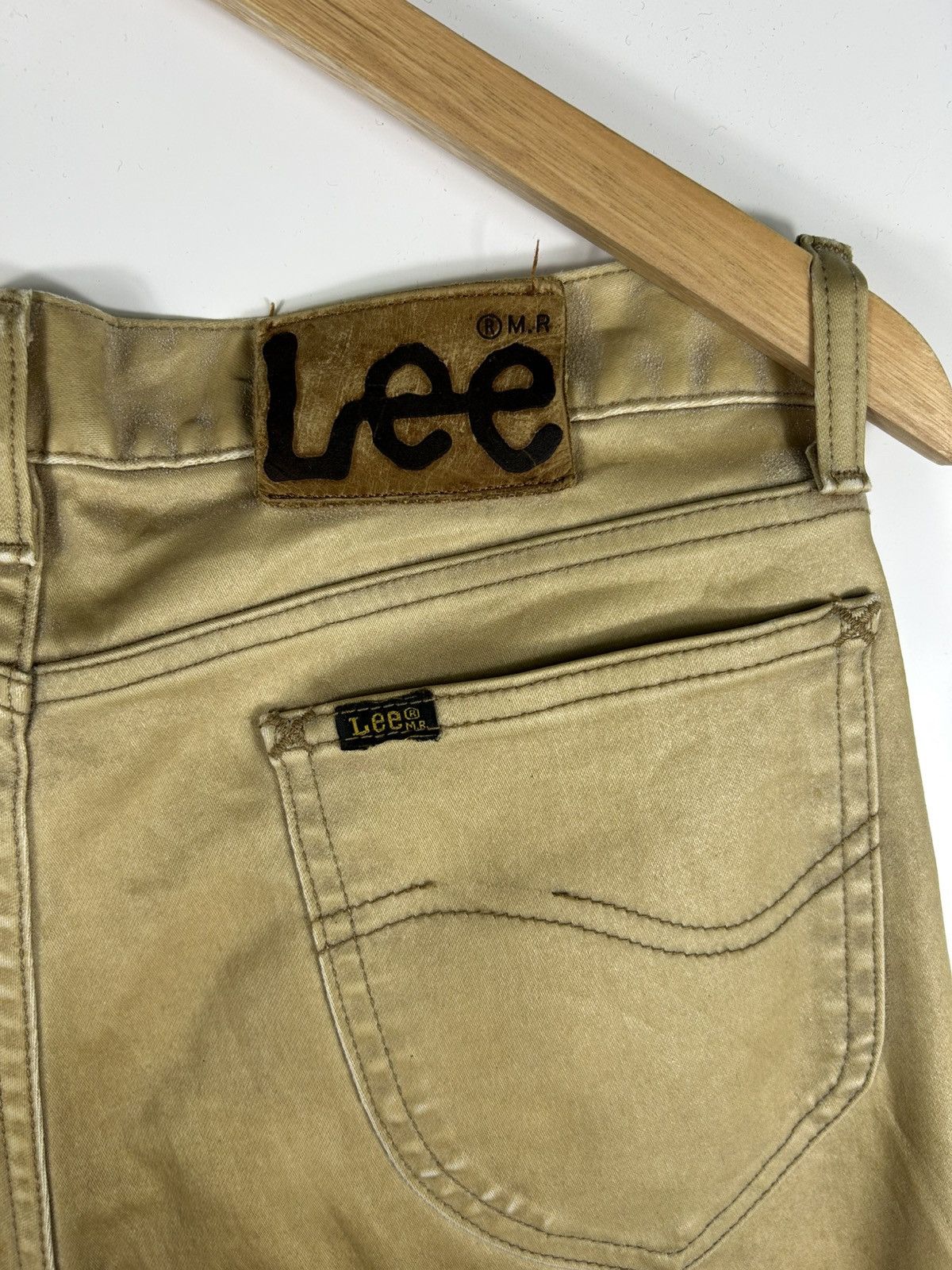Japanese Brand × Lee × Vintage ⚡️Vintage Lee Flared Denim Size US 33 - 17 Thumbnail