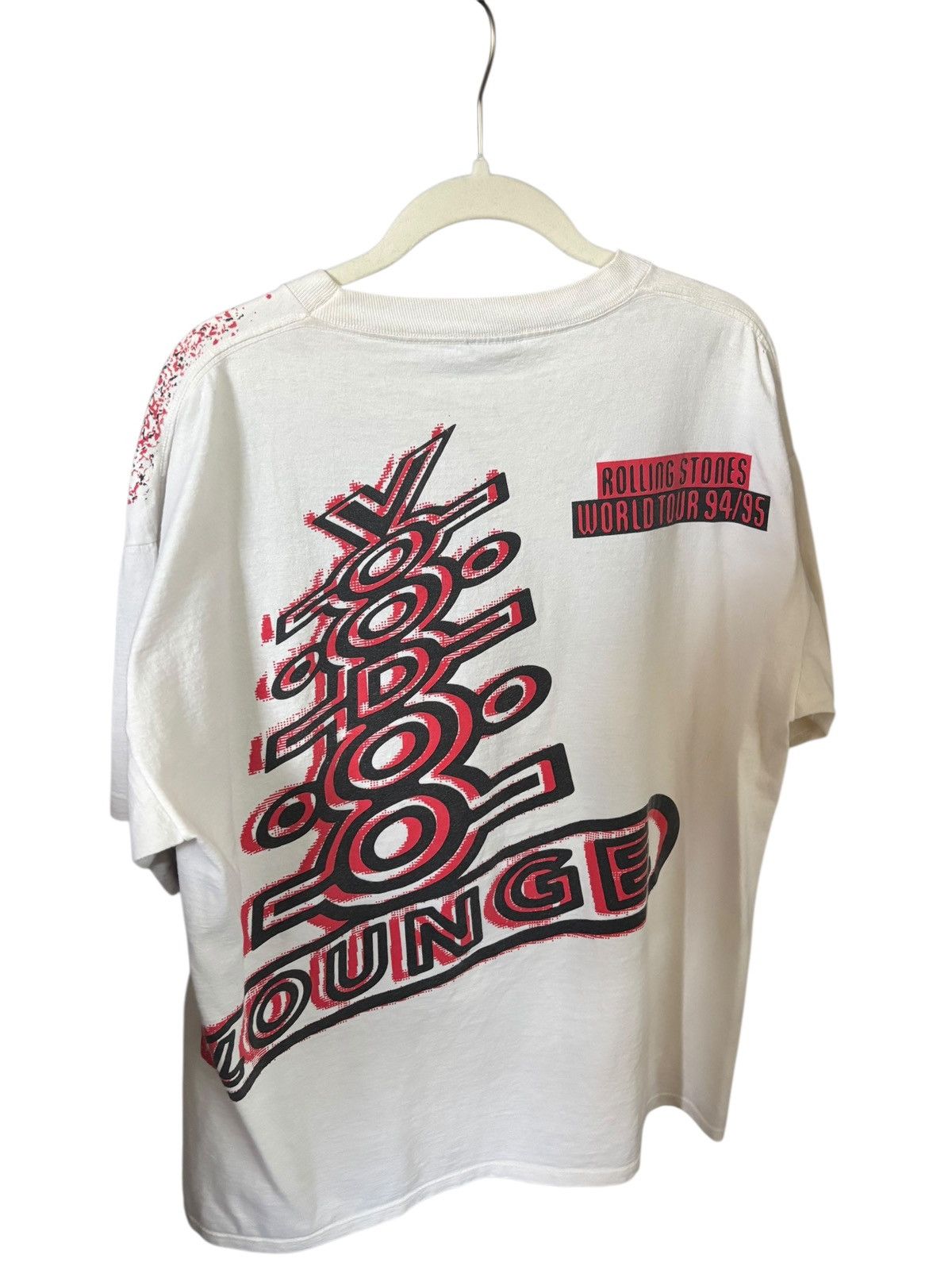 Brockum Vintage 1994/95 Rolling Stones World Tour Voodoo Lounge Tee Size US XL / EU 56 / 4 - 5 Thumbnail