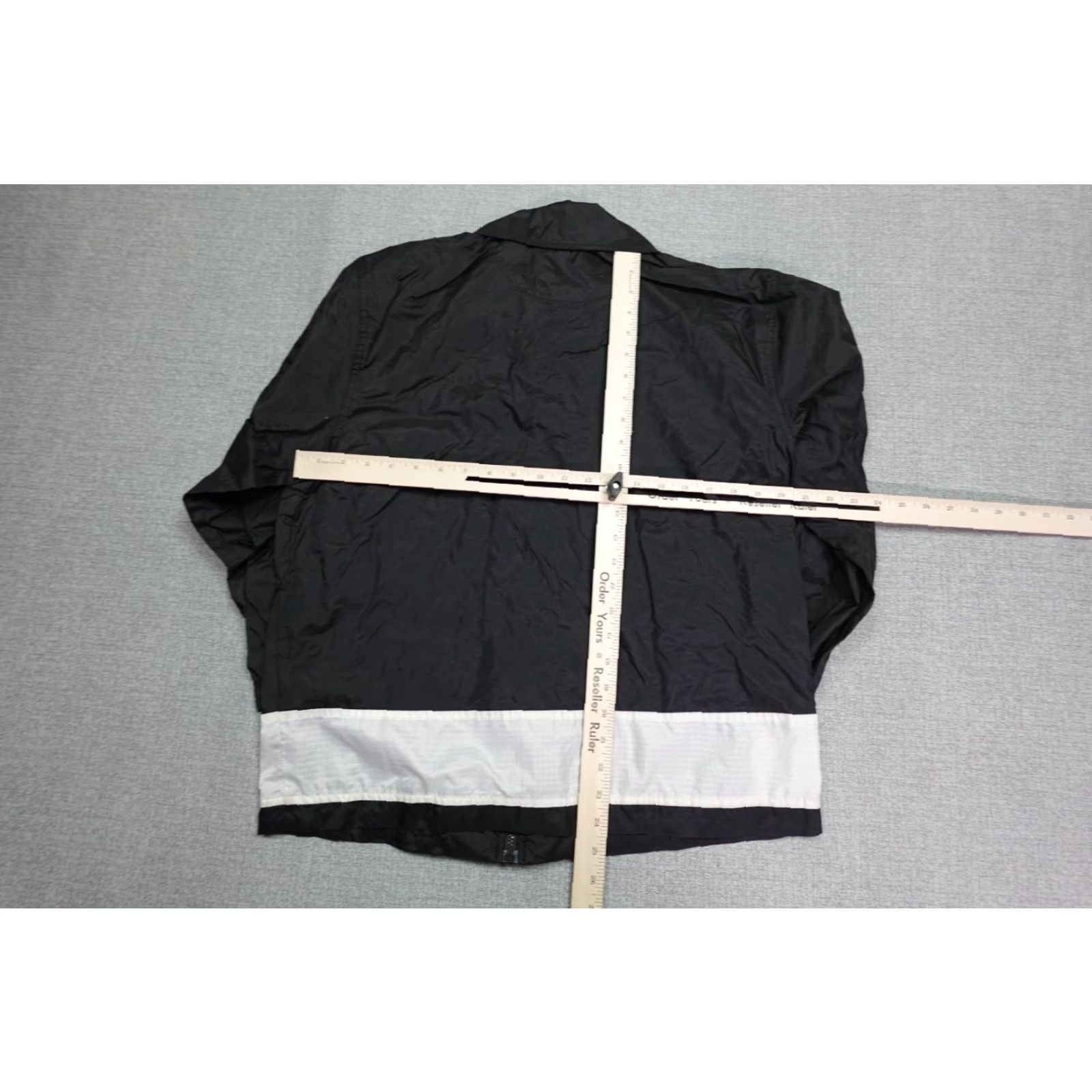 Nike Nike Jacket Womens Large Black Windbreaker Lightweight Track Warm Up Swishy Size L / US 10 / IT 46 - 6 Thumbnail