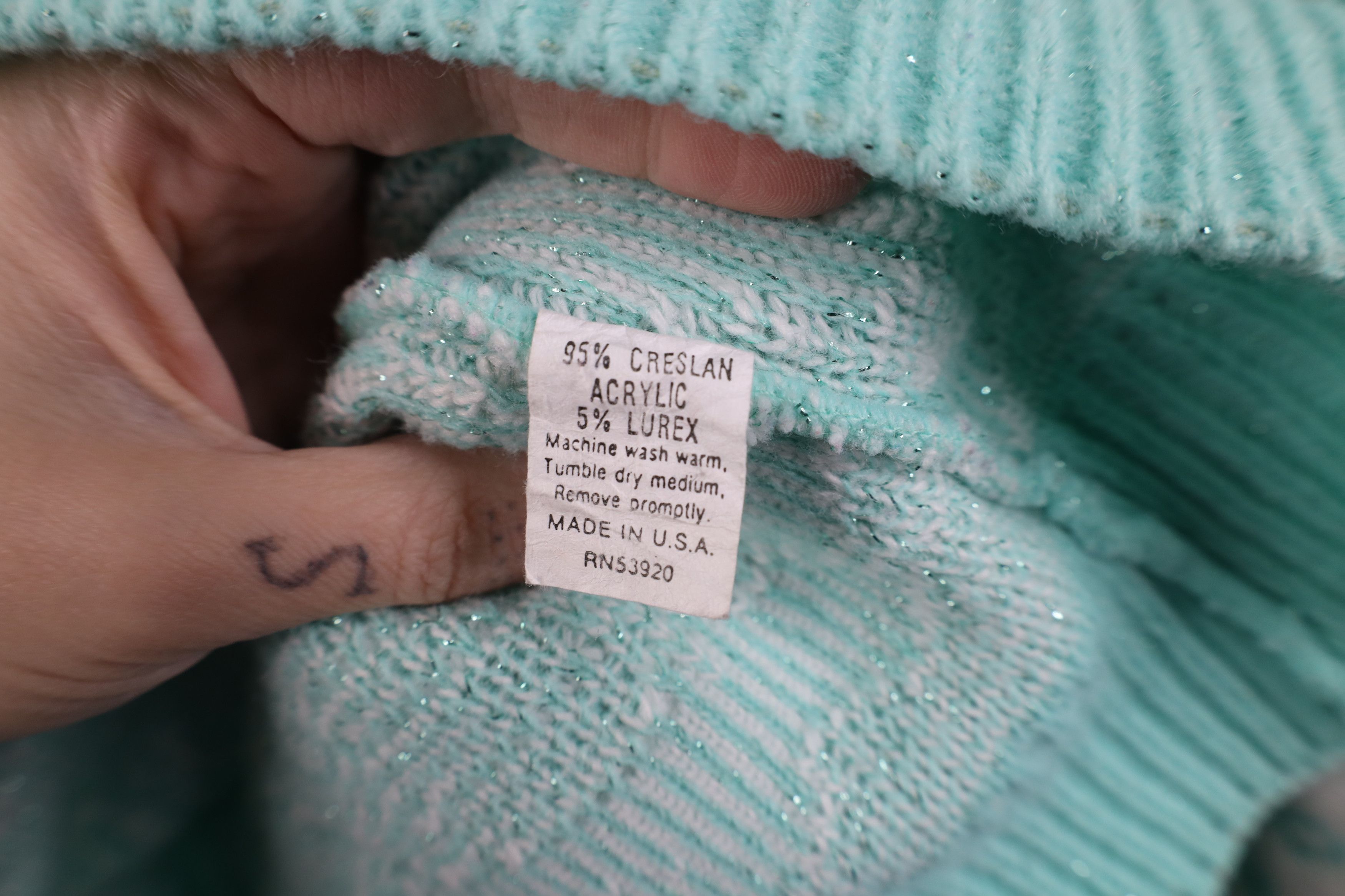 Vintage Vintage 80s 90s Knit Fairy Kei Kawaii Sweater Pastel USA Size L / US 10 / IT 46 - 9 Thumbnail