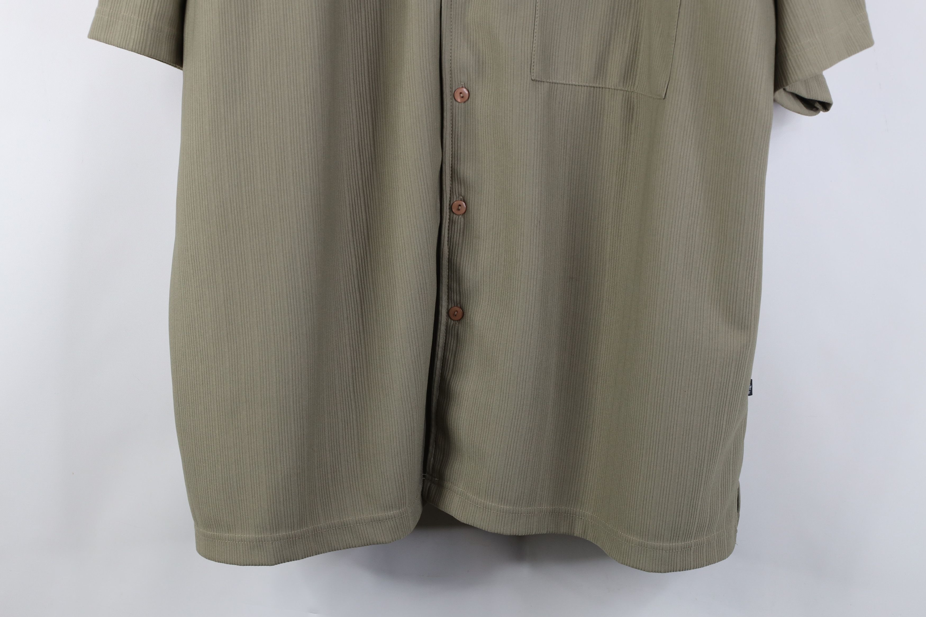 Vintage Vintage 90s Y2K Streetwear Knit Camp Collar Button Shirt Size US XL / EU 56 / 4 - 3 Thumbnail