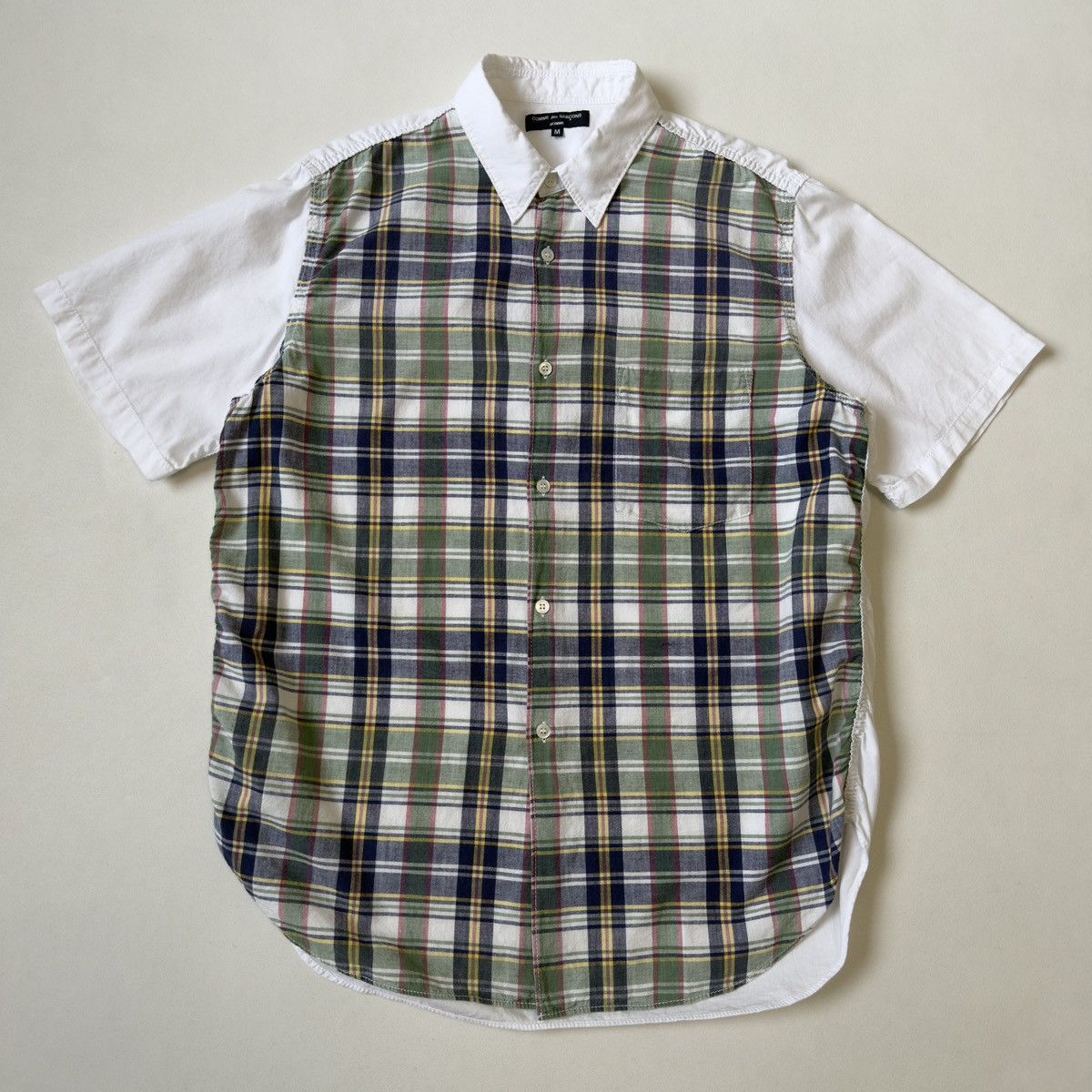 Comme des Garcons S/S 05 Madras Check Front Panel Shirt Size US M / EU 48-50 / 2 - 13 Thumbnail