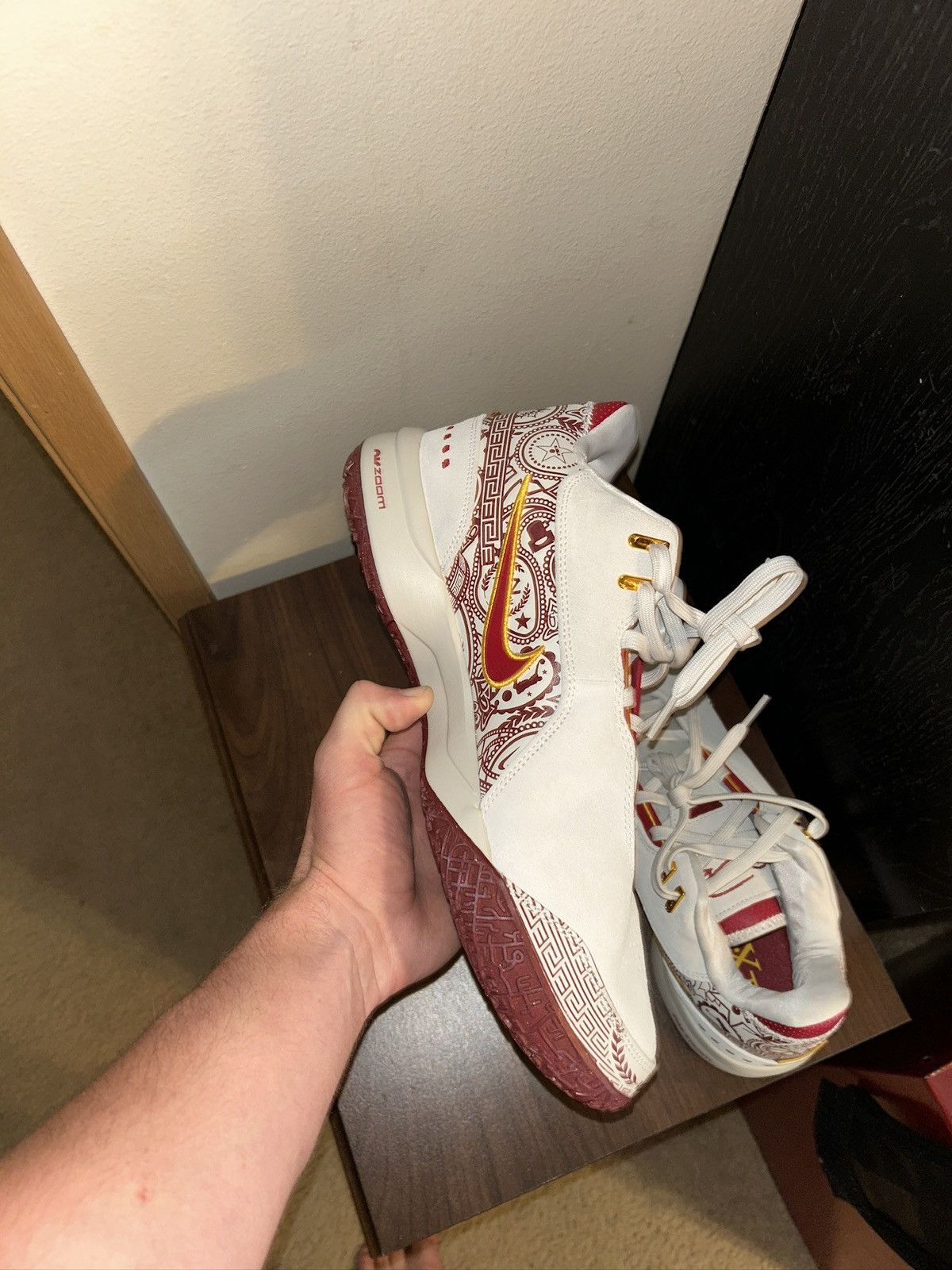 Nike LeBron NXXXT Gen AMPD ‘Cavaliers’ ‘USC’ Size US 11.5 / EU 44-45 - 1 Thumbnail
