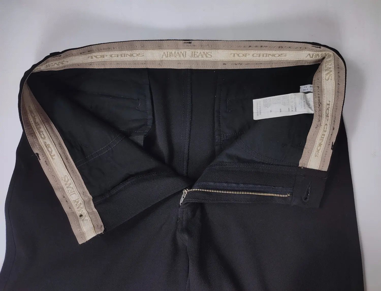 Armani Giorgio Armani Vintage Chino Trousers Pants Size US 30 / EU 46 - 14 Thumbnail