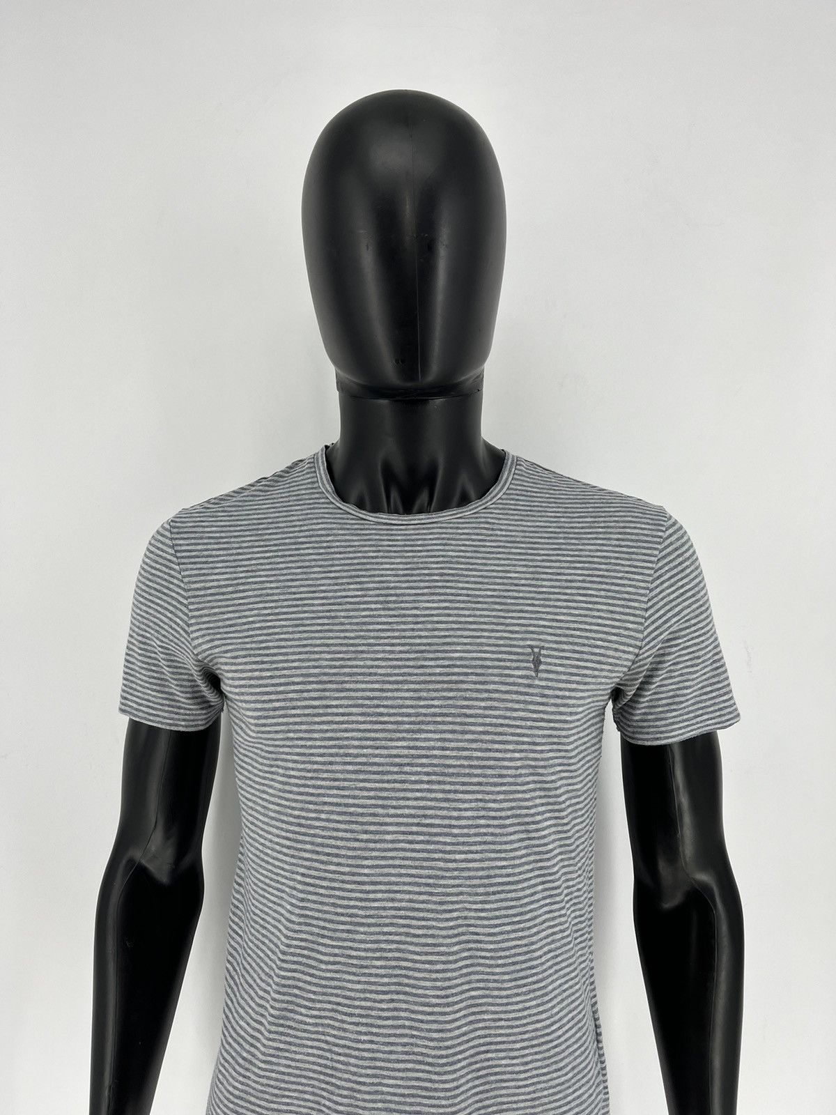 Allsaints Vintage Y2K Allsaints Striped T-shirt luxury Sportswear SzXL Size US S / EU 44-46 / 1 - 1 Thumbnail