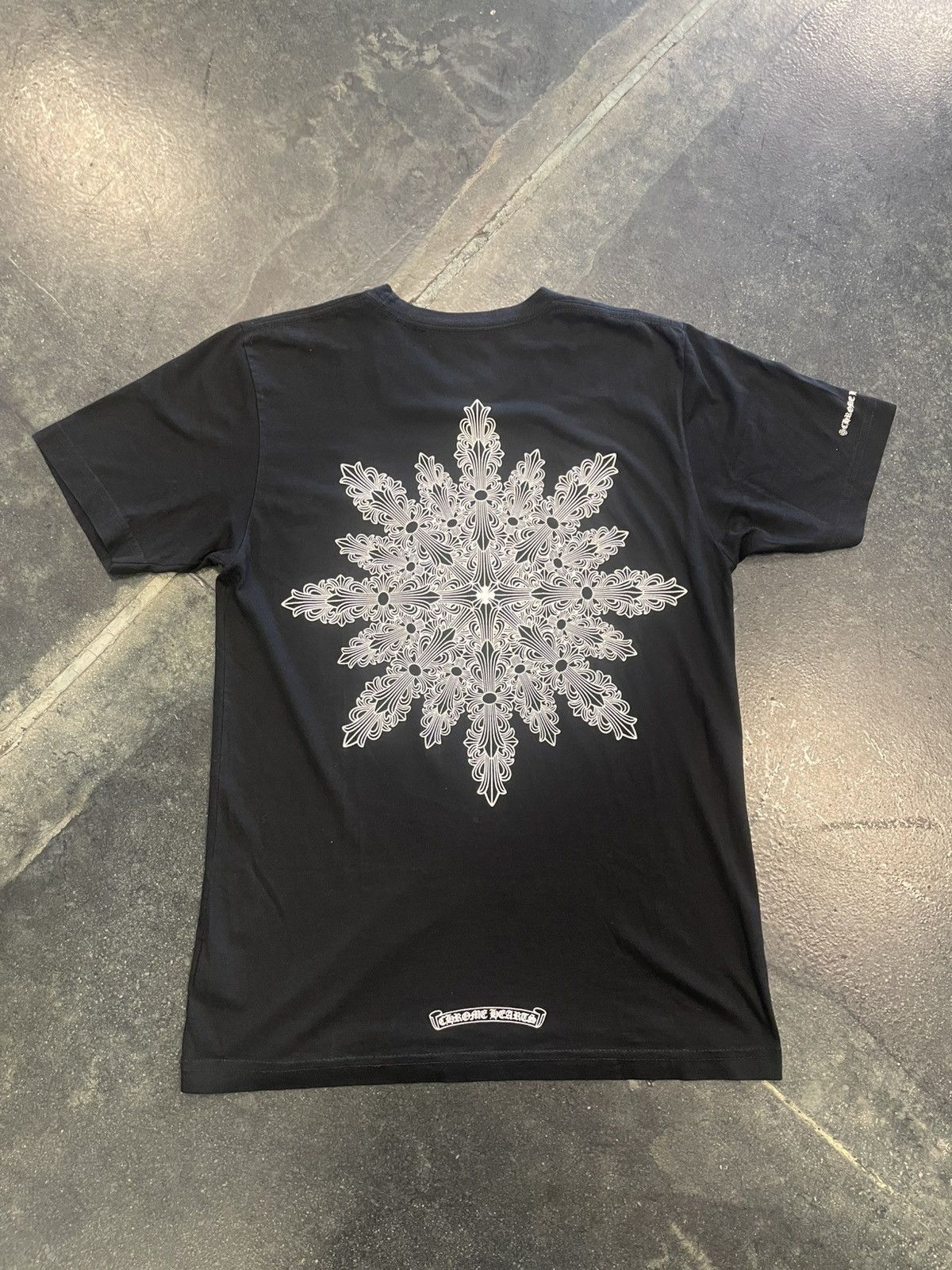 Chrome Hearts Chrome Hearts Snowflake Tee Size US M / EU 48-50 / 2 - 2 Thumbnail