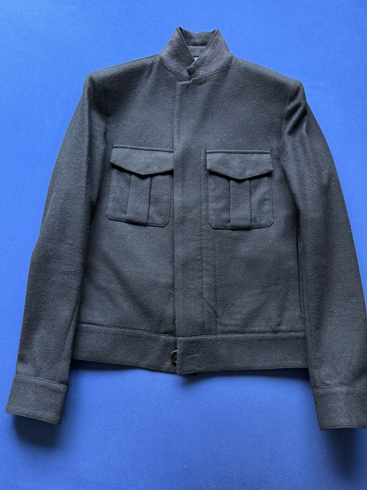 Dior Dior Homme - Kris Van Assche - 2009 F/W Wool Cropped Jacket Size US S / EU 44-46 / 1 - 3 Thumbnail