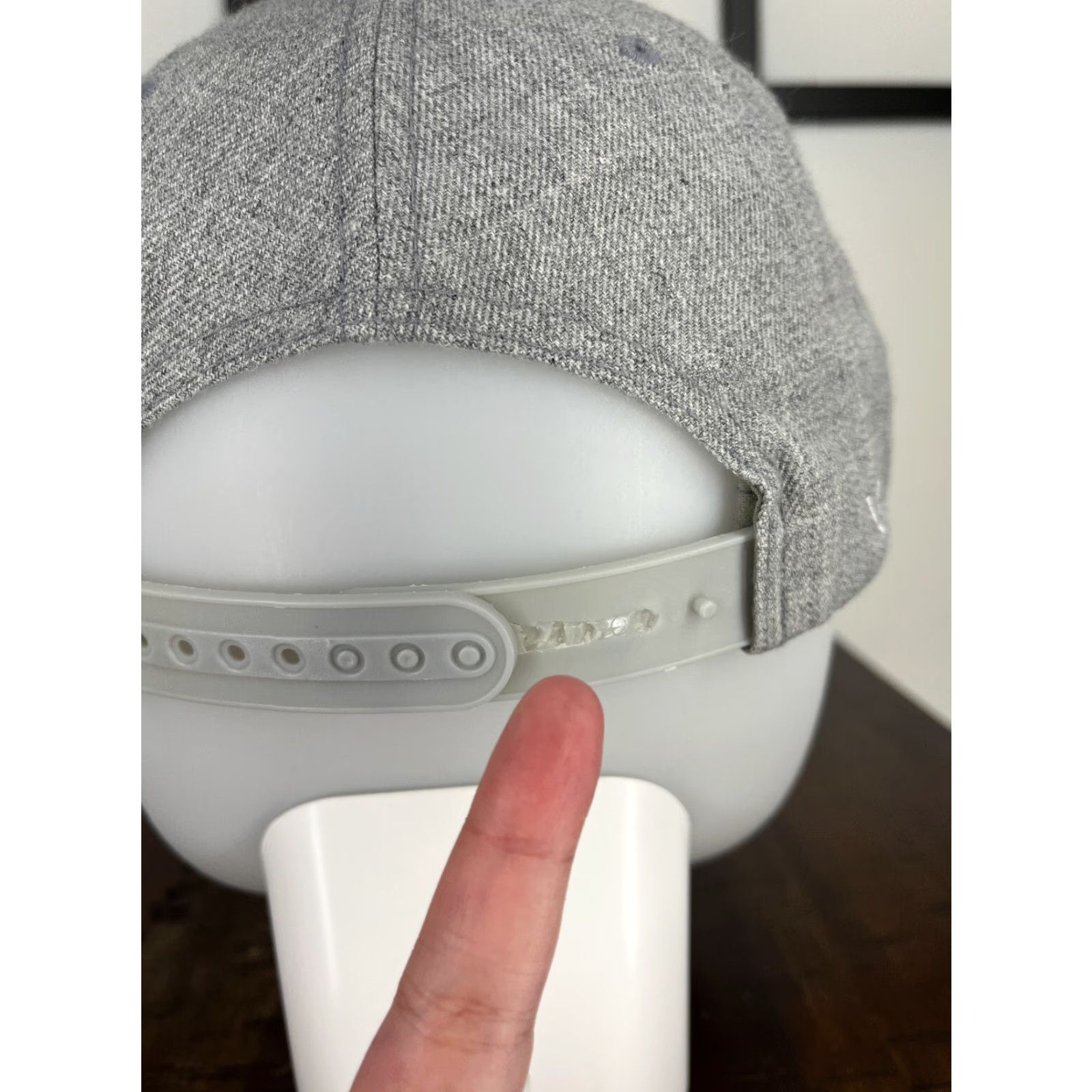 RVCA RVCA Hat Cap Snap Back Adult One Size Gray Embroidered Acrylic Wool Blend Twill Skate Beach Outdoor Men Mens Cap Hat Size ONE SIZE - 7 Thumbnail