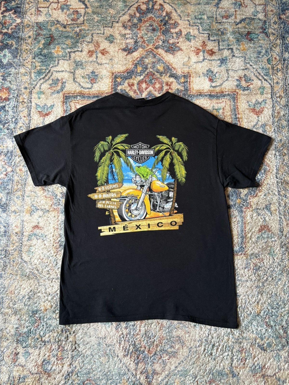Harley Davidson Harley Davidson Mexico Biker T-shirt Large Size US L / EU 52-54 / 3 - 2 Thumbnail