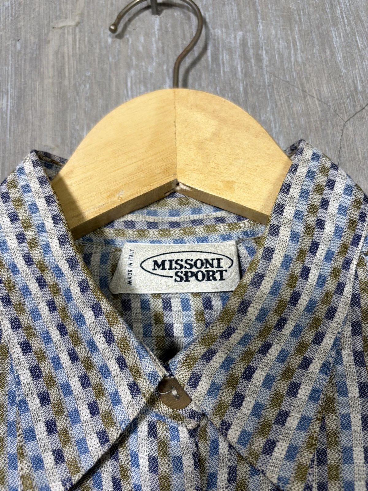 Missoni Missoni Flannel Button Up Shirt Size S / US 4 / IT 40 - 5 Thumbnail