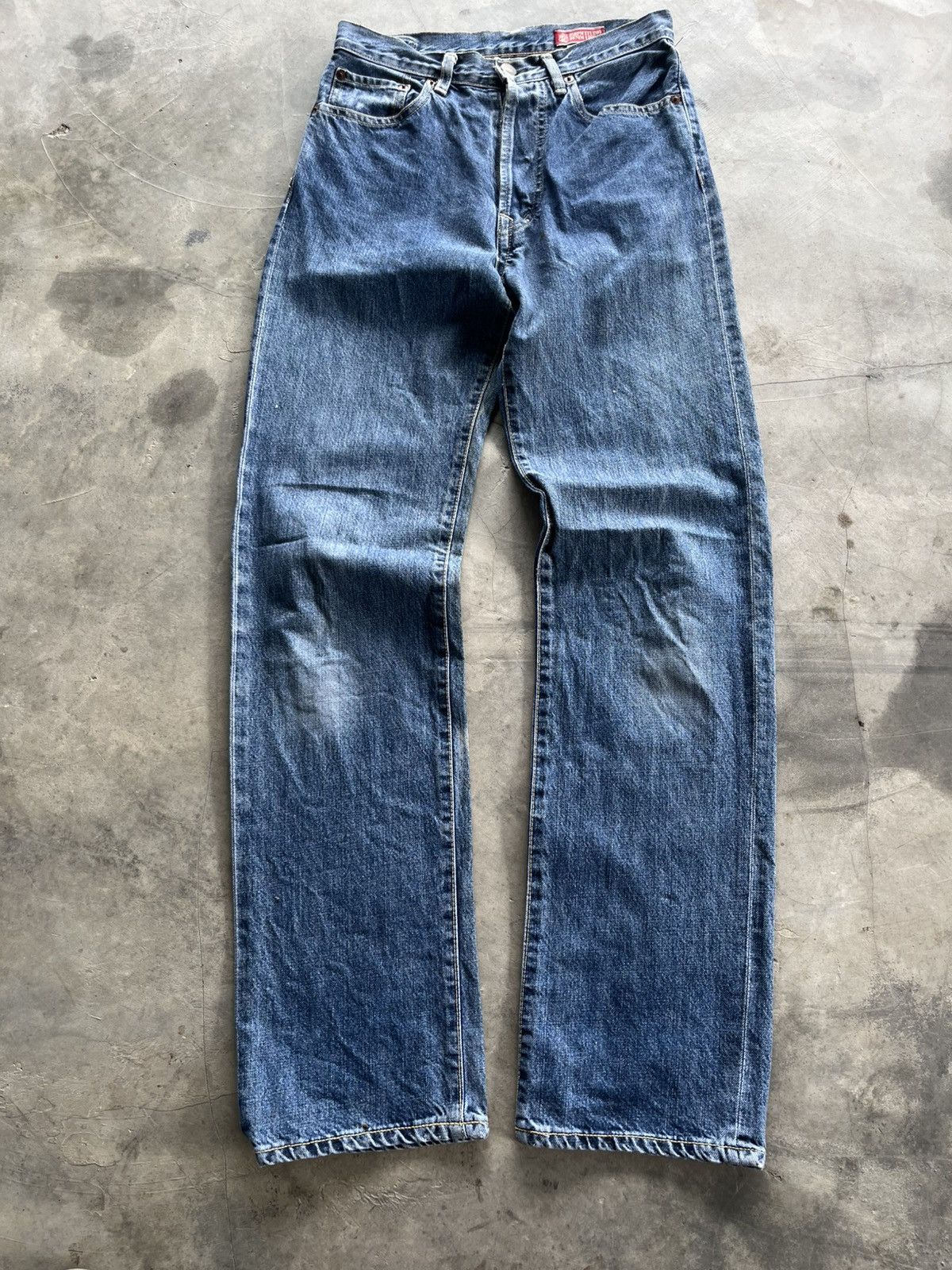 Kapital Kapital 14oz black bone denim Mexican 5P OKAGILLY