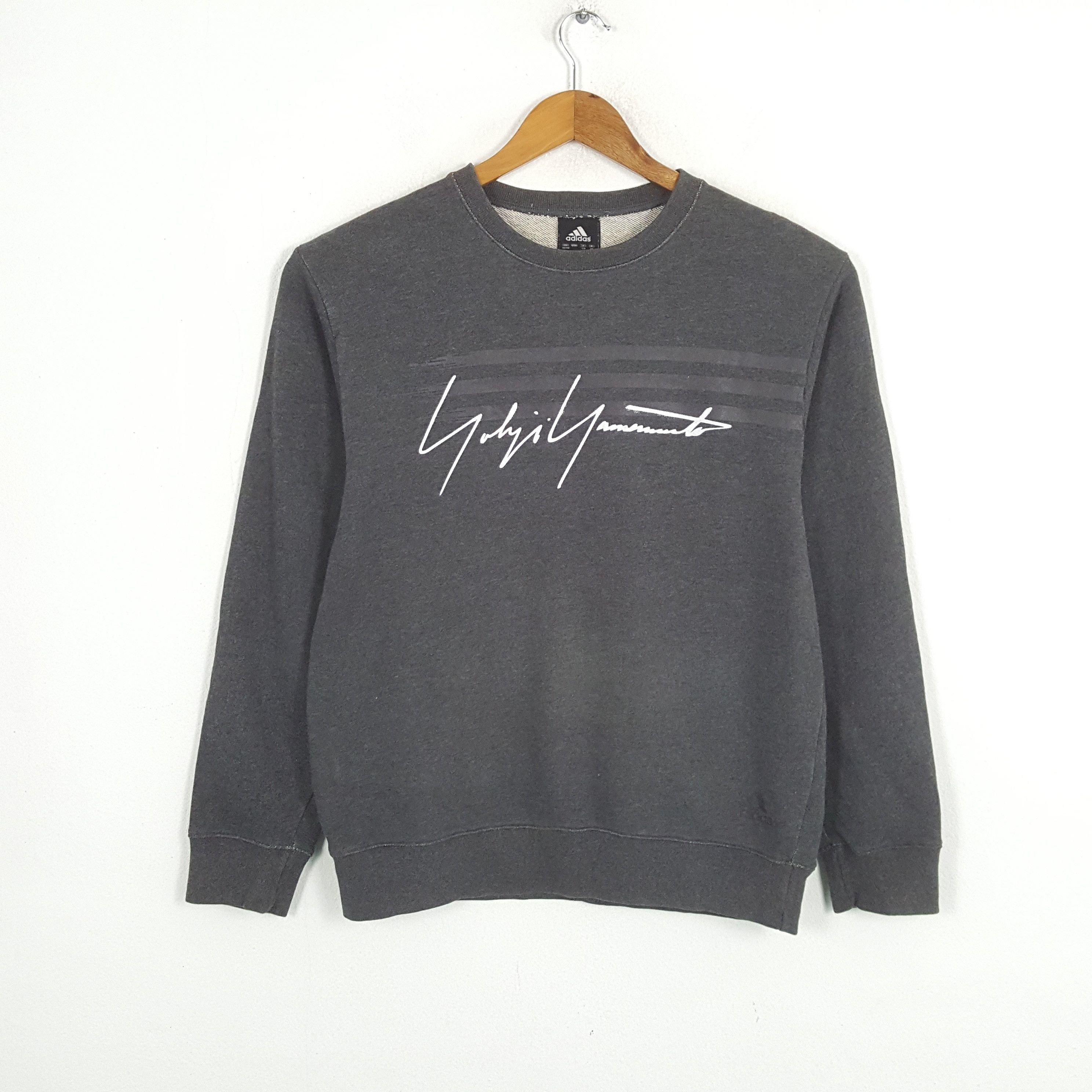 Japanese Brand × Vintage × Yohji Yamamoto Vintage ADIDAS x YOHJI YAMAMOTO Japanese Custom Sweatshirt Size US M / EU 48-50 / 2 - 1 Thumbnail
