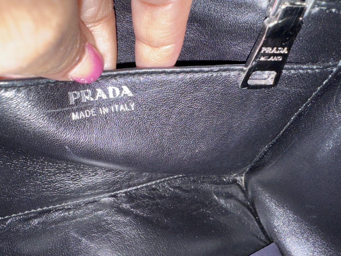 Prada Prada Camoscio Ayers 2 Way Tote, Dust Bag Size ONE SIZE - 16 Thumbnail