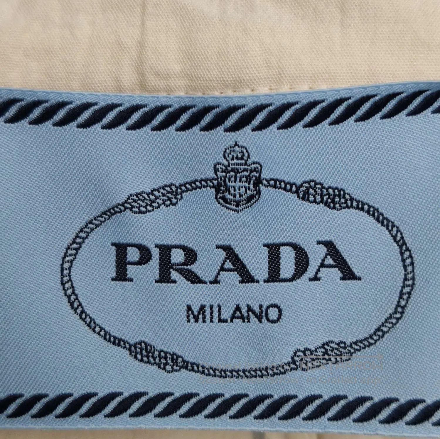 Prada Prada Cotton Color Block Long Sleeve Dress . Size S / US 4 / IT 40 - 4 Thumbnail