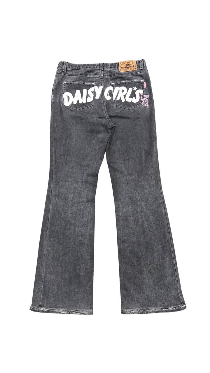 Japanese Brand Daisy Lovers Cute Girl Flared Gray Pants Size US 28 / EU 44 - 1 Thumbnail