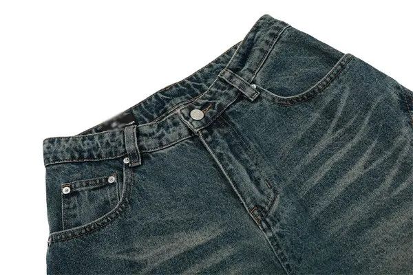 VIBE Deconstructed patchwork washed distressed jeans Size US 32 / EU 48 - 4 Thumbnail