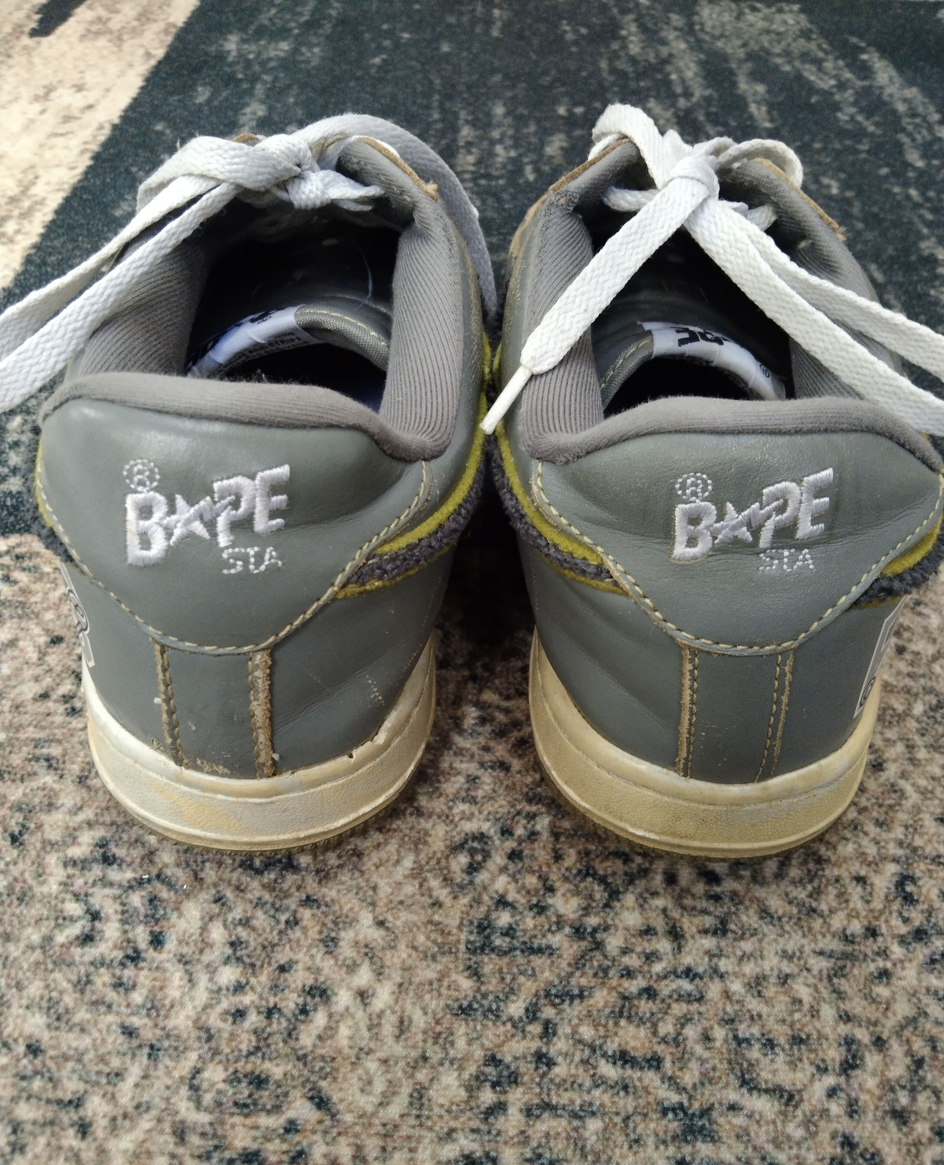 Bape Lettered Bapesta Size US 9 / EU 42 - 3 Thumbnail
