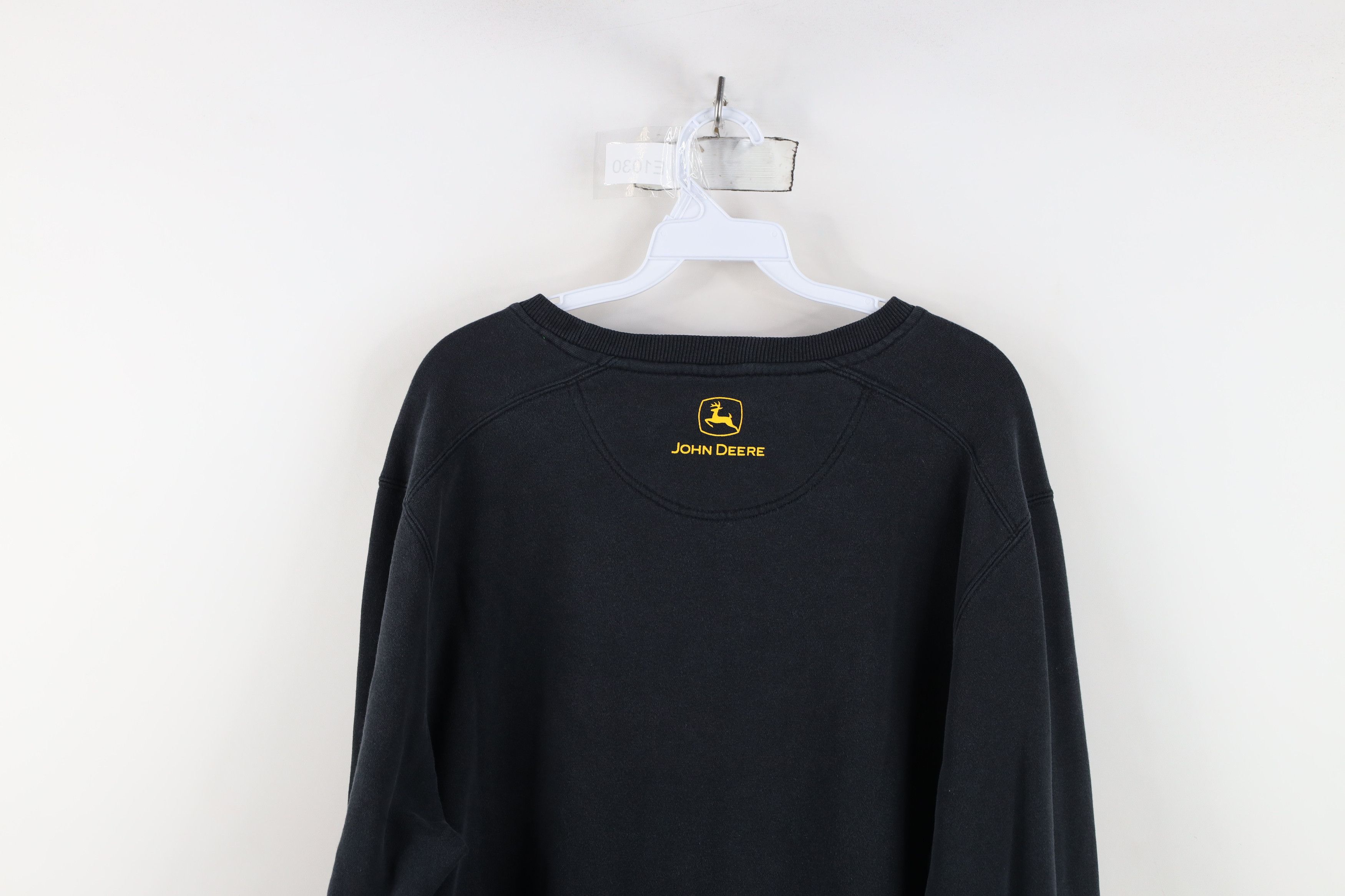 John Deere Vintage Y2K John Deere Spell Out Big Logo Sweatshirt Black Size US L / EU 52-54 / 3 - 12 Thumbnail