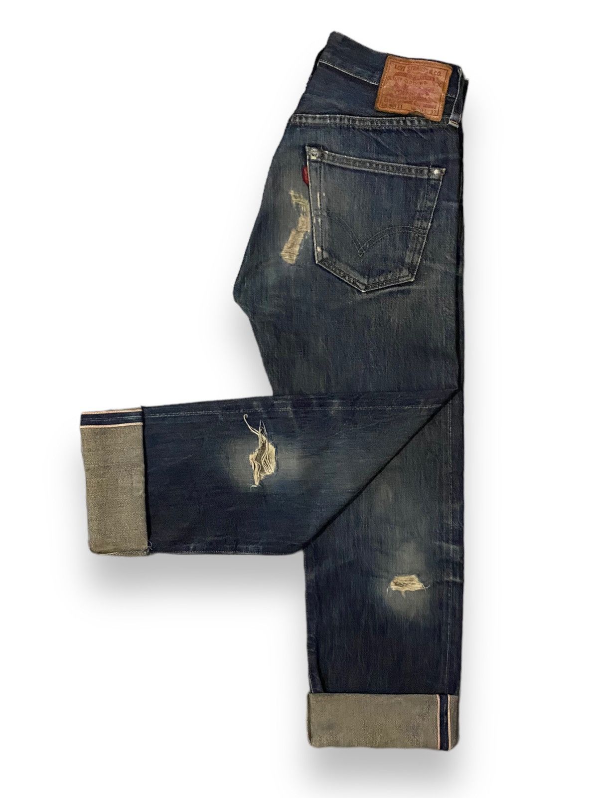Levi's Vintage Clothing Levis Vintage Clothing 501 XX Big E Selvedge Button 401 Wash Size US 28 / EU 44 - 1 Thumbnail