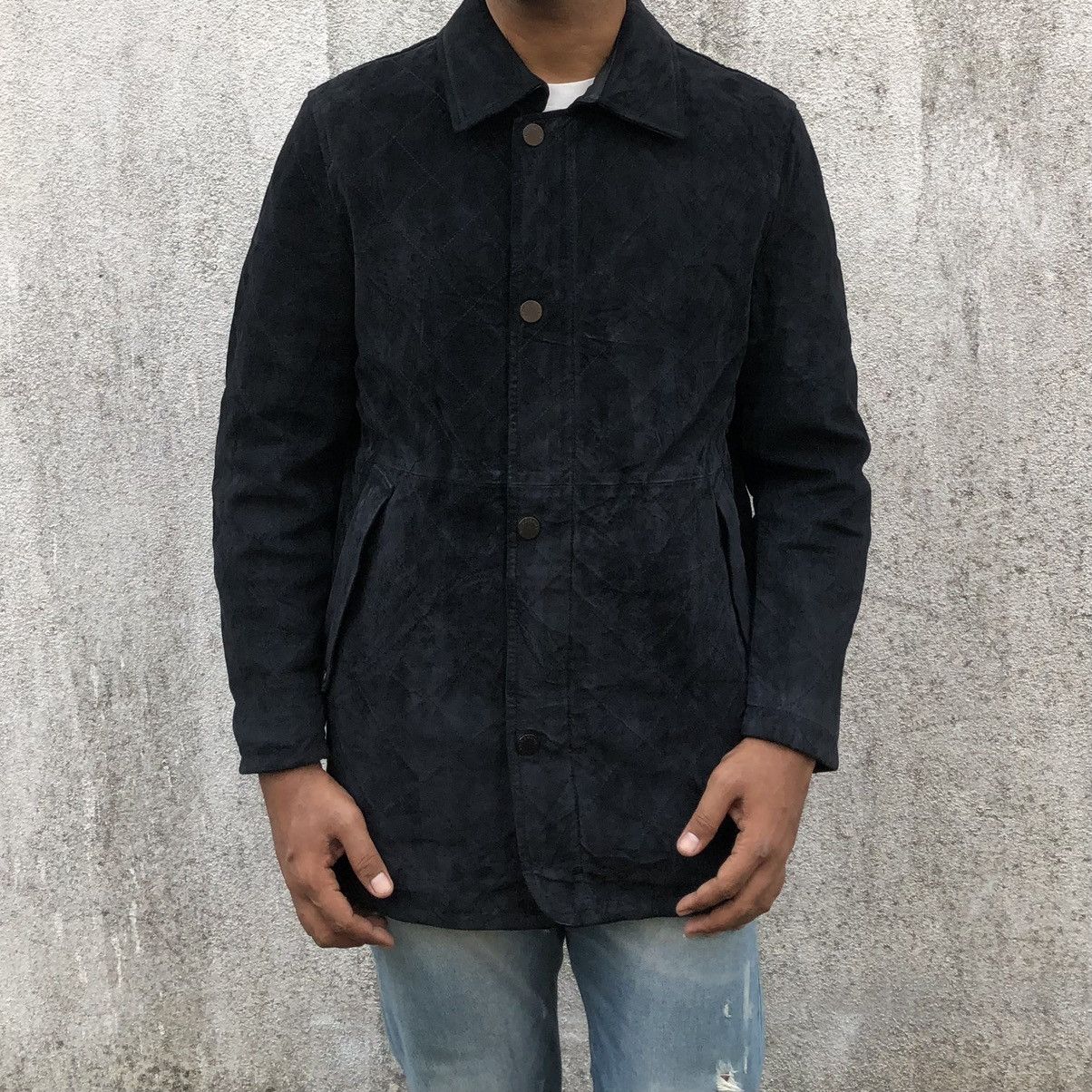 Burberry Burberry London Men’s Black Leather Coat & Jacket Size US M / EU 48-50 / 2 - 3 Thumbnail