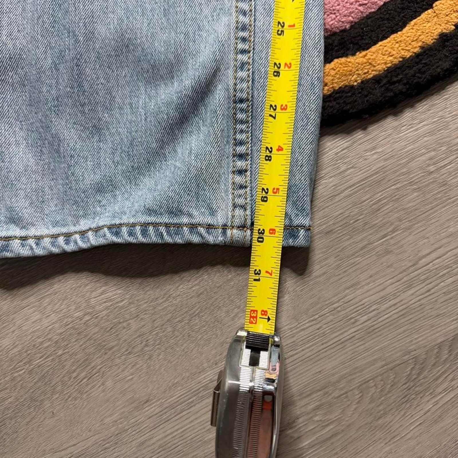 Levi's × Vintage Vintage Y2K Levi’s Strauss 550 Relaxed Fit Denim Jeans 36x32 Size US 36 / EU 52 - 5 Thumbnail