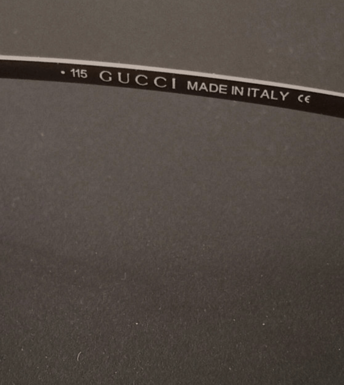 Gucci Gucci Sunglasses 1710/S Mask Logo Shield Sport Vintage Size ONE SIZE - 8 Thumbnail