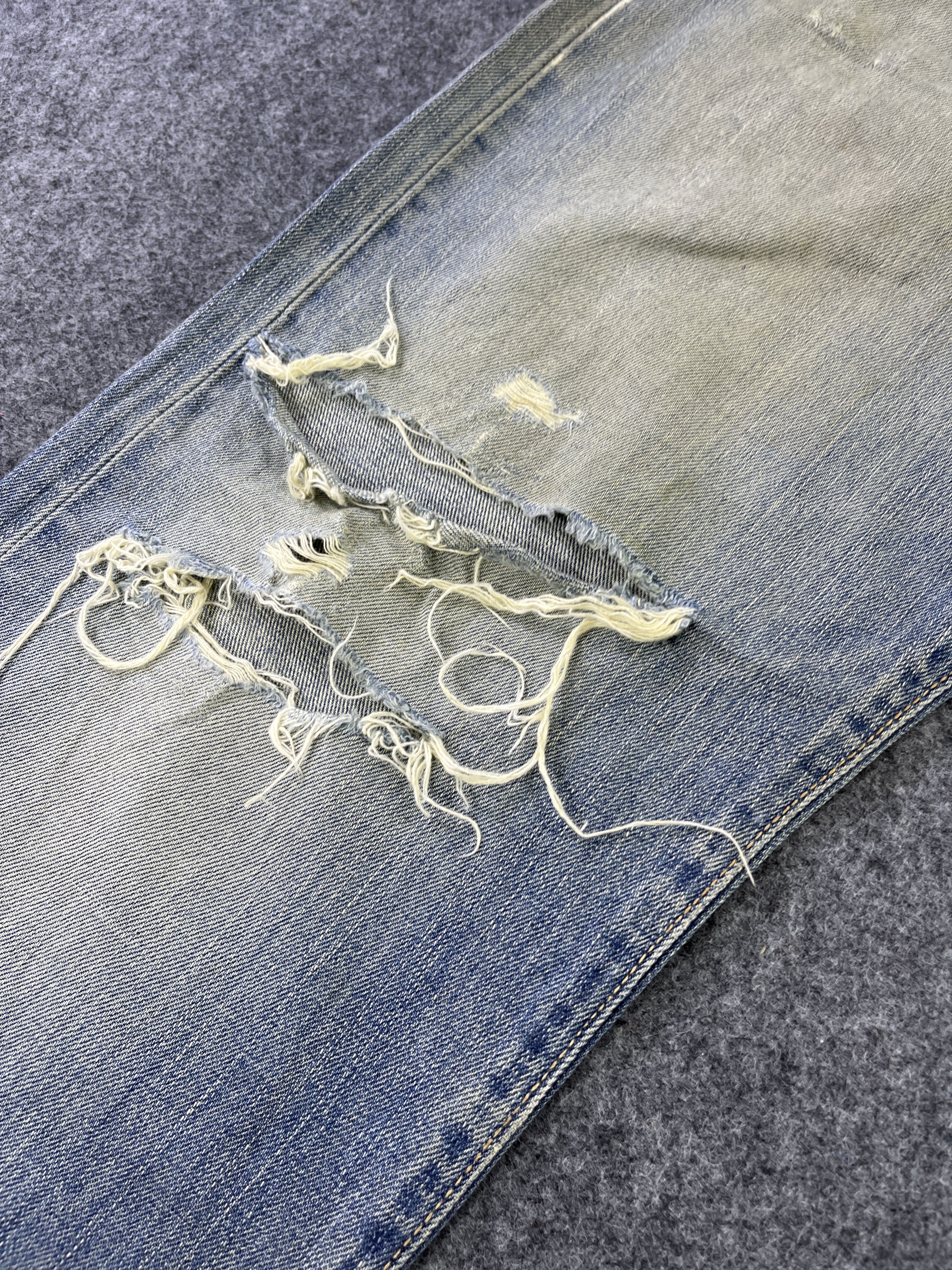 Edwin Vintage Edwin 505 X Redline Jeans - J885 Size US 33 - 8 Thumbnail