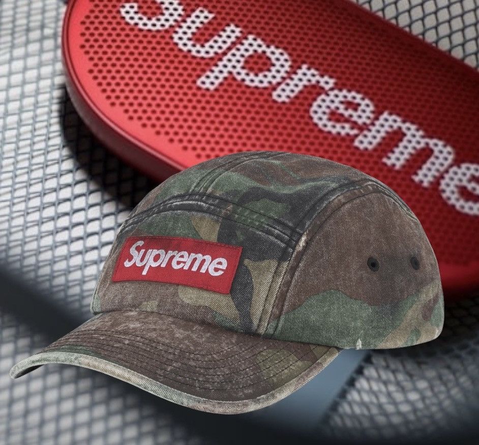 Supreme Supreme Overdyed Camo hat Size ONE SIZE - 1 Thumbnail