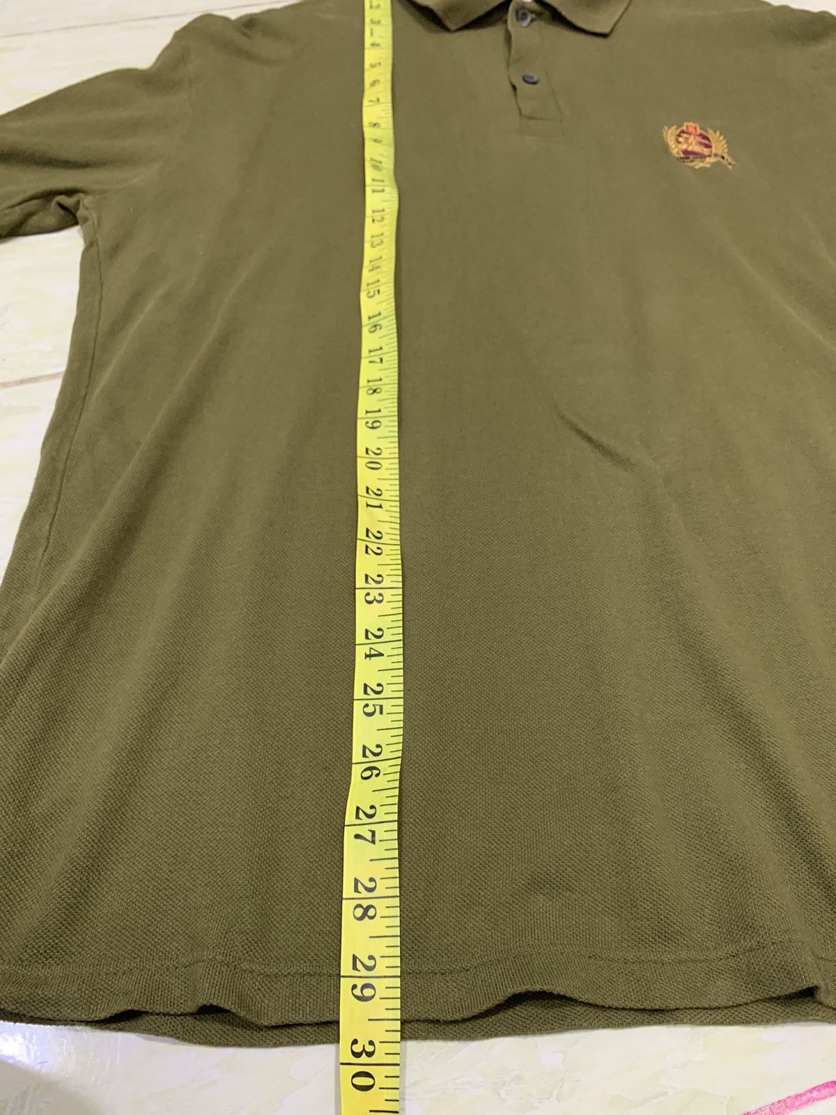 Burberry Vintage Burberrys Made In England Logo Polo Shirt Size US L / EU 52-54 / 3 - 12 Thumbnail