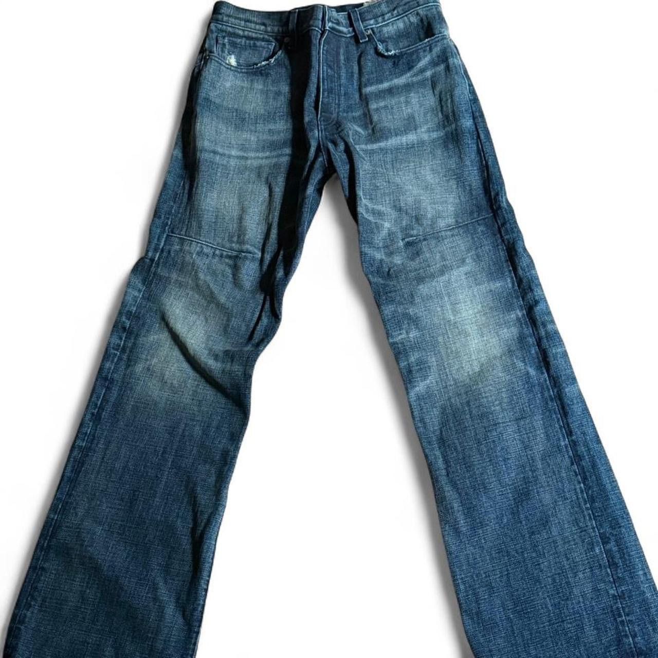 K-Two Studios Washed Indigo Bootcut Selvedge denim