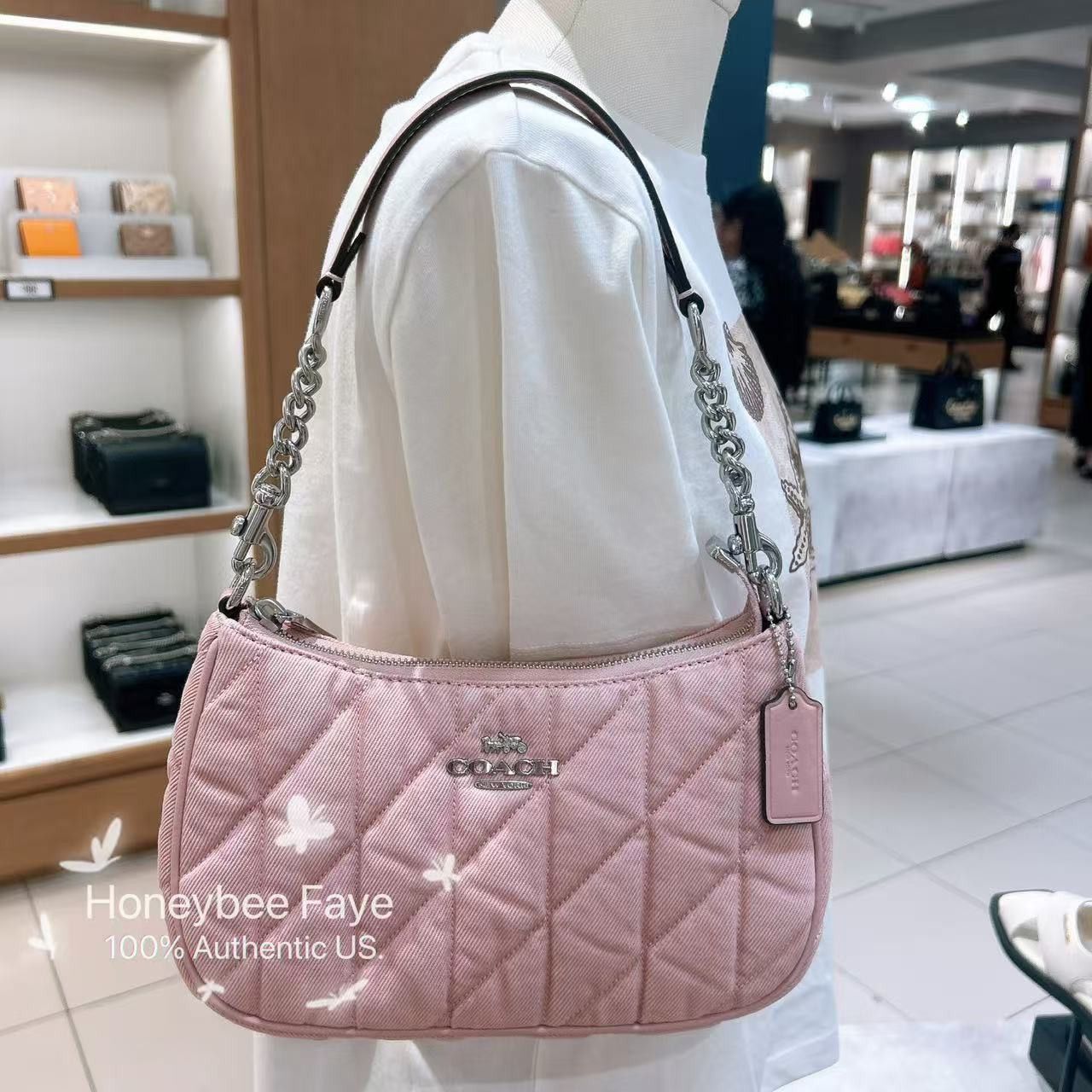 Coach Teri Shoulder Bag CBG86 Ballerina/Carnation Size ONE SIZE - 1 Thumbnail