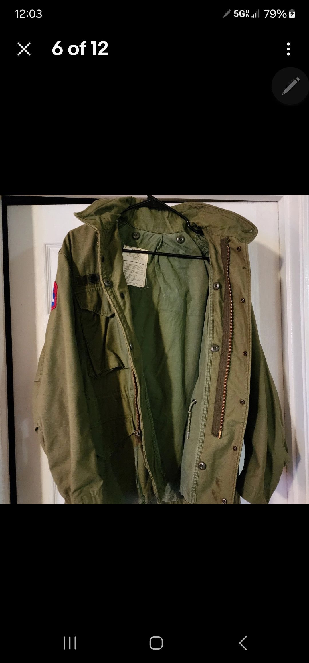 Other Vintage 1960s U.S. Army M65 Cold Weather Field Jacket Size US M / EU 48-50 / 2 - 6 Thumbnail