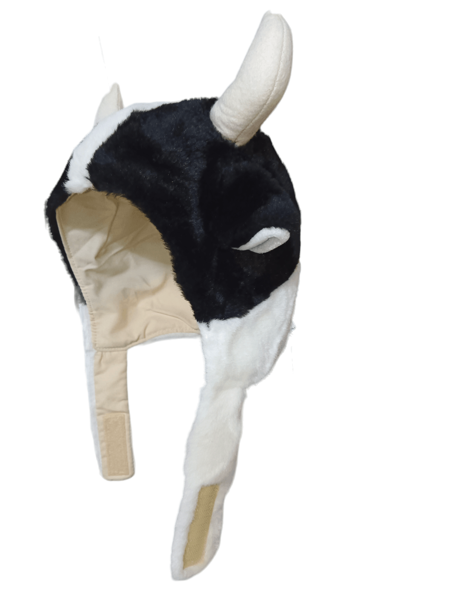 Japanese Brand Cow Horn Fleece Animal Hat Size ONE SIZE - 3 Thumbnail