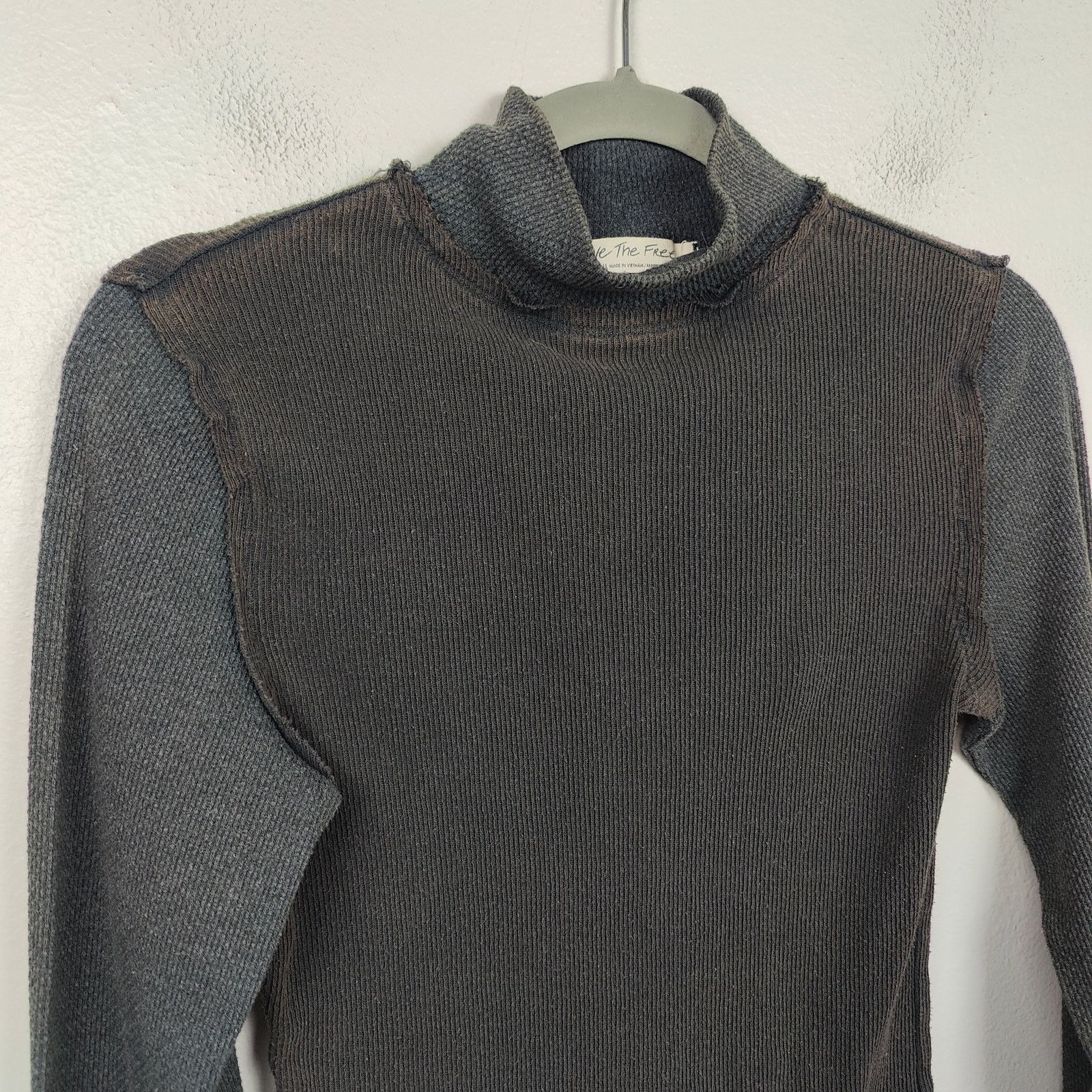 Free People Free People We the Free Jojo Thermal Top Womens Small Black Size S / US 4 / IT 40 - 2 Thumbnail