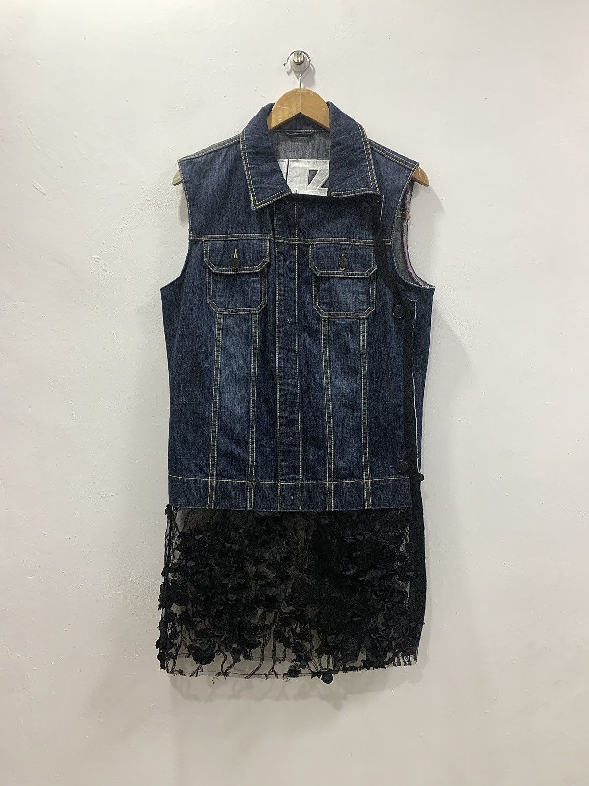 Other LUTZ HUELLE UNSTRUCTURED - HYBRID - DENIM & FLOWER POP LACE Size S / US 4 / IT 40 - 1 Thumbnail