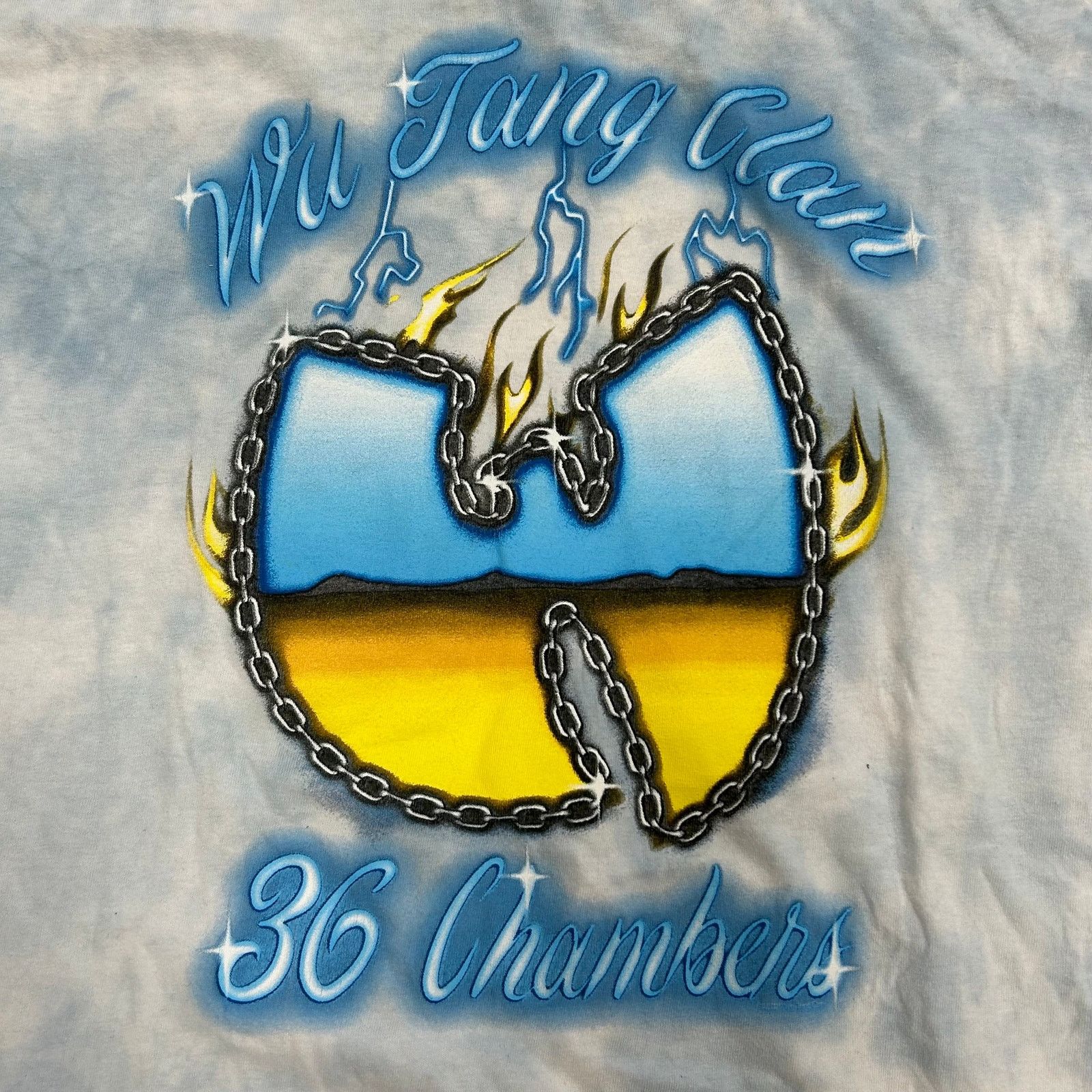 Hot Topic Wu-Tang Clan 36 Chambers Tie-Dye Long-Sleeve T-Shirt Tee Size US L / EU 52-54 / 3 - 3 Thumbnail