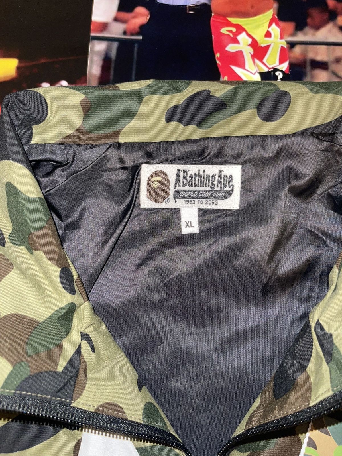 Bape Bape 1st Camo Track Jacket (XL) Size US XL / EU 56 / 4 - 8 Thumbnail