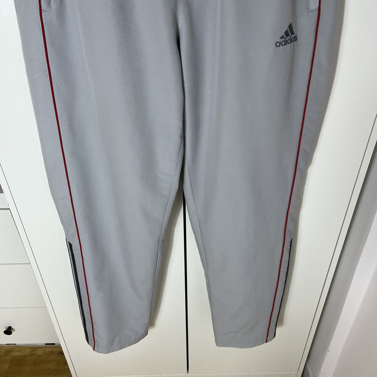 Adidas Vintage Adidas Grey Tracksuit Streetwear Y2K Sport Size 44L - 12 Thumbnail