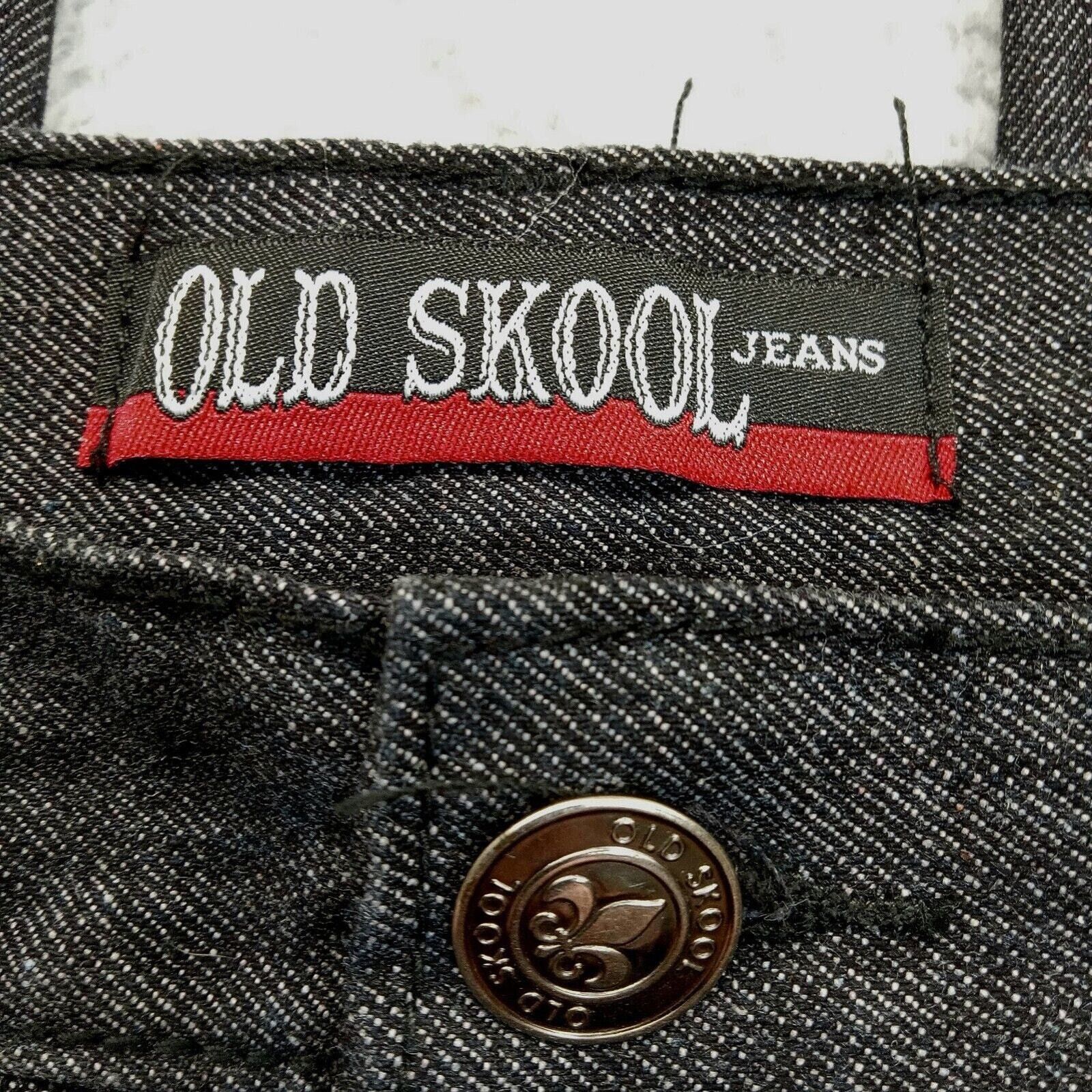 & Other Stories Old Skool Jeans 40 X 30 Western Straight Black Split Hem Size US 40 / EU 56 - 6 Thumbnail