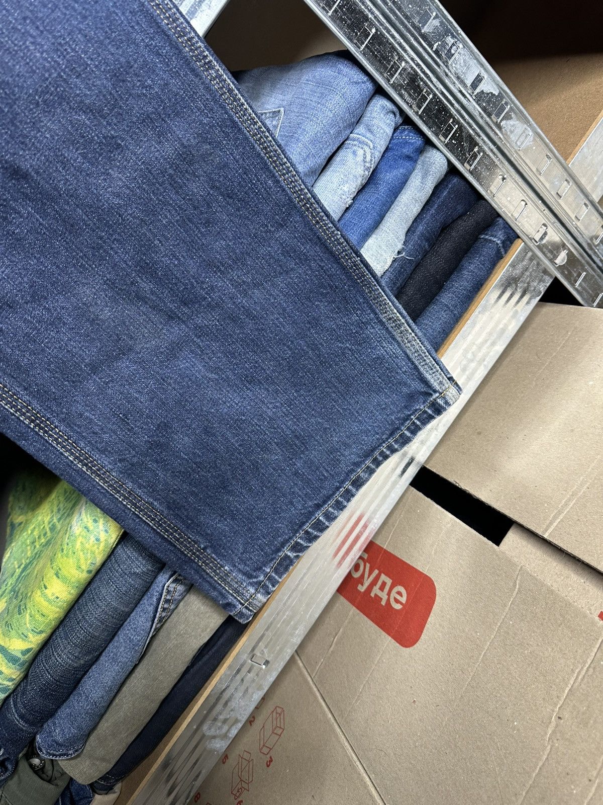 Carhartt Carhartt Classic Denim Jeans Straight Leg Workwear Pants Size US 34 / EU 50 - 8 Thumbnail