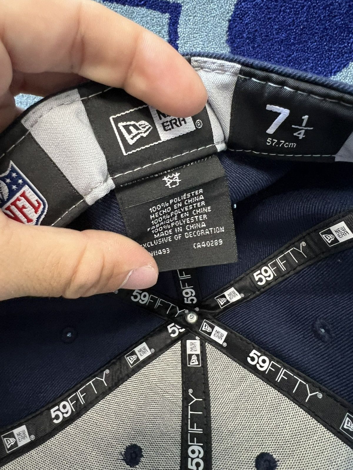 New Era New Era Patriots Hat Size ONE SIZE - 8 Thumbnail