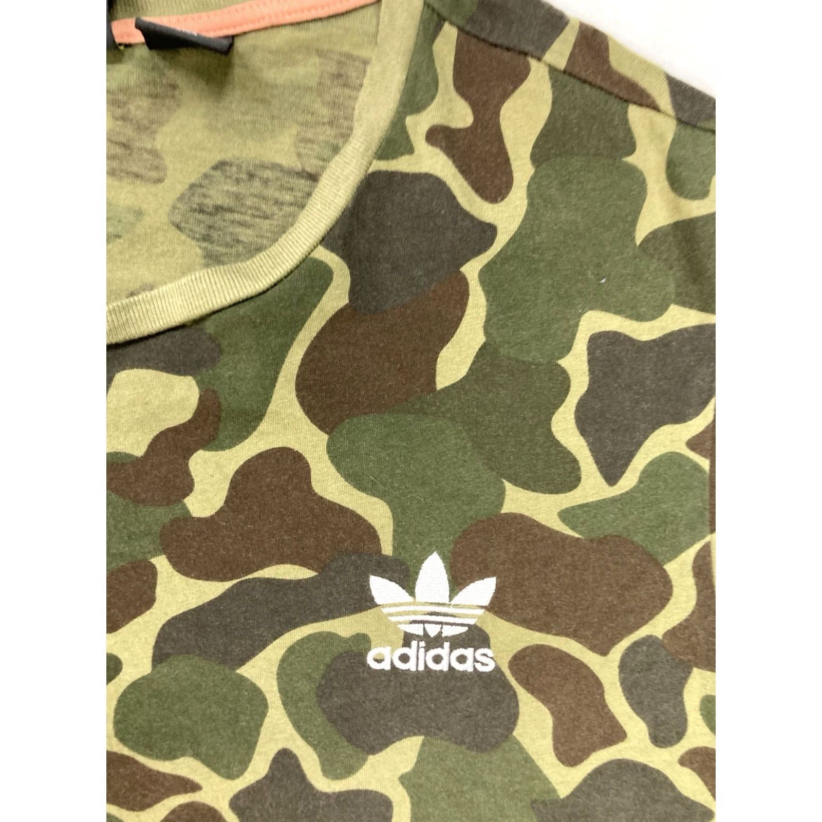 Adidas VINTAGE Adidas Pharrell Williams Hu Graphic T-shirt Men Medium Green Camo Size US M / EU 48-50 / 2 - 4 Thumbnail