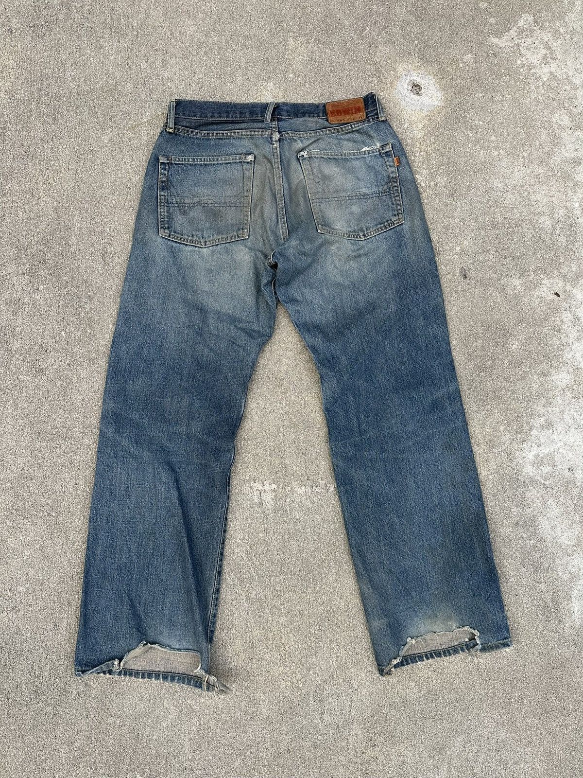 Edwin Edwin distressed faded jeans Size US 32 / EU 48 - 2 Thumbnail