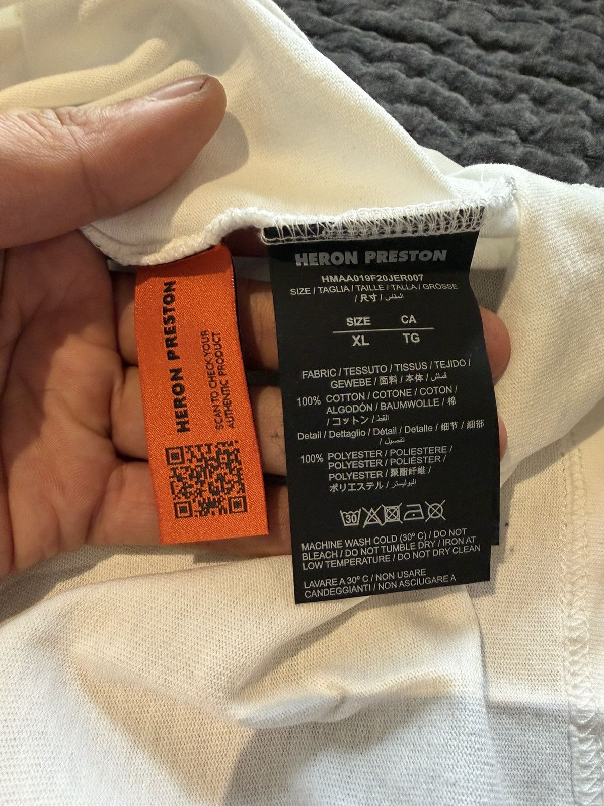 Heron Preston Heron preston t shirt Size US XL / EU 56 / 4 - 6 Thumbnail