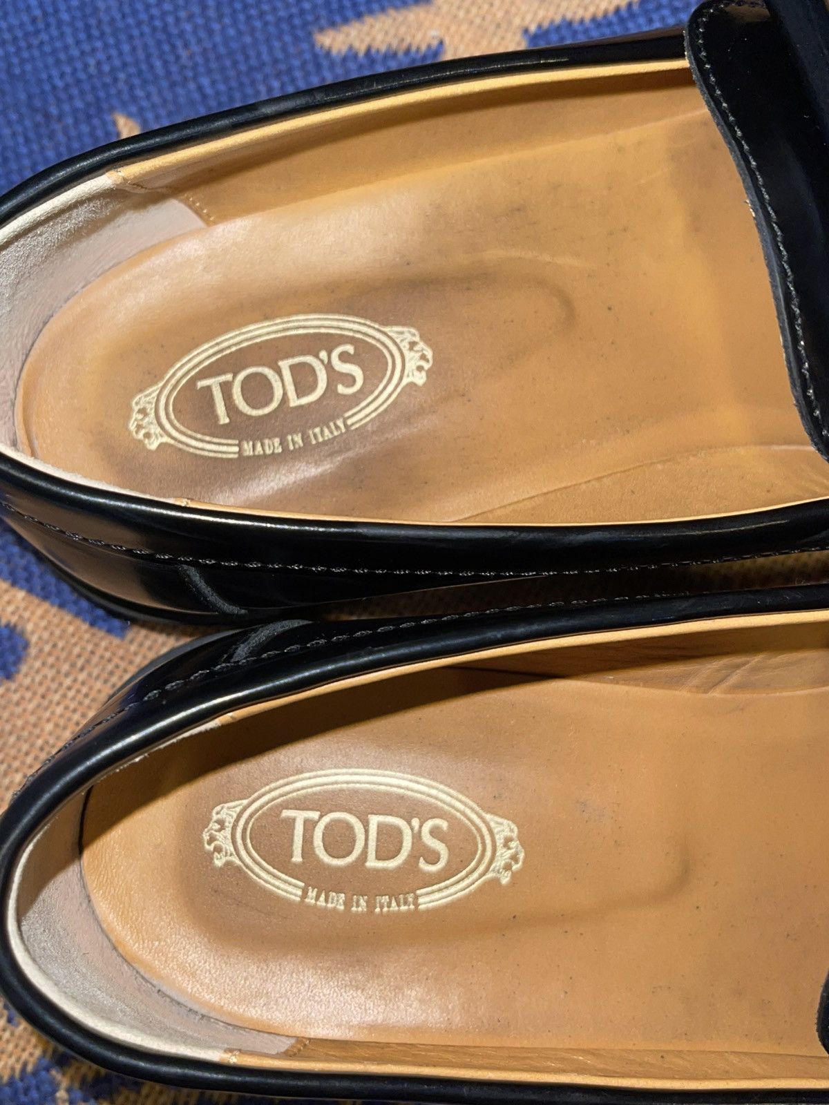 Tod's TOD’S TIMELESS FRINGED LEATHER LOAFERS Size US 8 / IT 38 - 5 Thumbnail